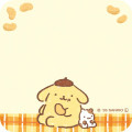 Japan Sanrio Message Sticky Notes - Pompompurin : Snack Party - 3