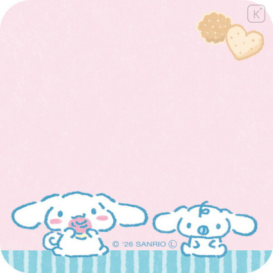 Japan Sanrio Message Sticky Notes - Cinnamoroll : Snack Party - 3