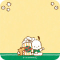 Japan Sanrio Message Sticky Notes - Pochacco : Snack Party - 3