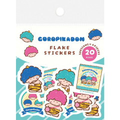 Japan Sanrio Flake Stickers - Goropikadon : Snack Party
