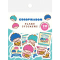 Japan Sanrio Flake Stickers - Goropikadon : Snack Party - 1