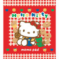 Japan Sanrio Memo Pad - Hello Kitty : Snack Party - 1