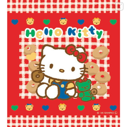 Japan Sanrio Memo Pad - Hello Kitty : Snack Party - 2