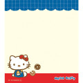 Japan Sanrio Memo Pad - Hello Kitty : Snack Party - 3