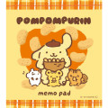 Japan Sanrio Memo Pad - Pompompurin : Snack Party - 1