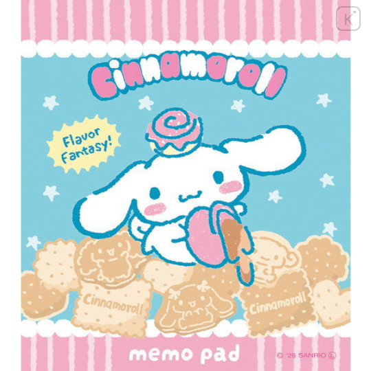 Japan Sanrio Memo Pad - Cinnamoroll : Snack Party - 1