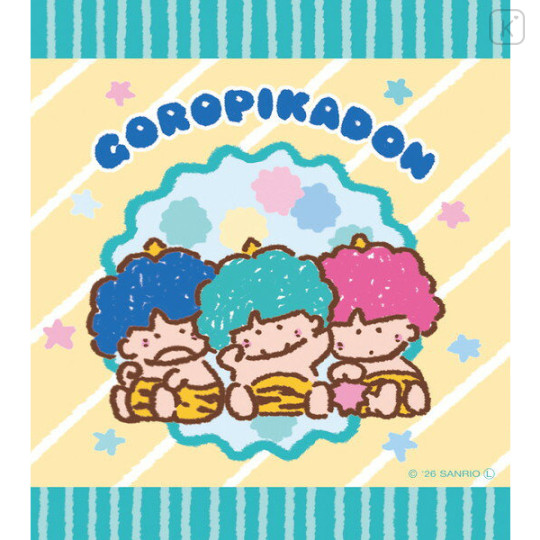 Japan Sanrio Memo Pad - Goropikadon : Snack Party - 2