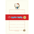 Japan Sanrio Mini Letter Set - Hello Kitty : Snack Party - 1