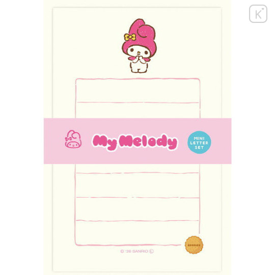 Japan Sanrio Mini Letter Set - My Melody : Snack Party - 1