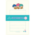 Japan Sanrio Mini Letter Set - Goropikadon : Snack Party - 1