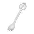 Japan Chiikawa Stainless Steel Spoon - Ode : Chiikawa Park Embossed Face - 1