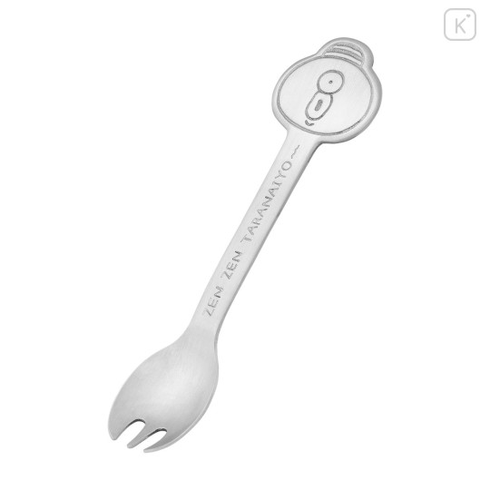 Japan Chiikawa Stainless Steel Spoon - Ode : Chiikawa Park Embossed Face - 4