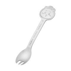 Japan Chiikawa Stainless Steel Spoon - Chiikawa : Chiikawa Park Embossed Face Prisoner