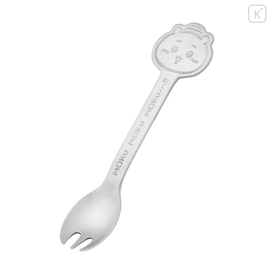 Japan Chiikawa Stainless Steel Spoon - Chiikawa : Chiikawa Park Embossed Face Prisoner - 4