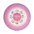 Japan Chiikawa Melamine Plate 17cm - Characters : Chiikawa Park Paper Plate Style Purple Pink Flag - 1