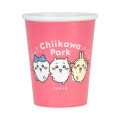 Japan Chiikawa Melamine Cup - Chiikawa & Hachiware & Usagi : Chiikawa Park Paper Cup Style Pink - 4