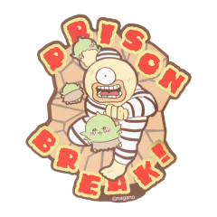 Japan Chiikawa Die-cut Vinyl Sticker - Chiikawa Park Ode & Goblin Prison Fight