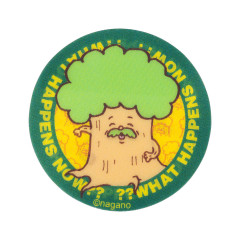 Japan Chiikawa Die-cut Vinyl Sticker - Chiikawa Park Wood Tree