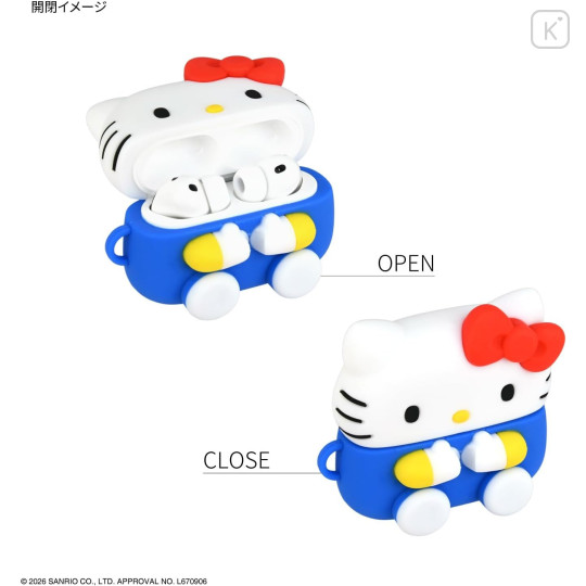 Japan Sanrio AirPods Pro 3 Silicone Case - Hello Kitty : Smile - 3