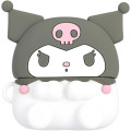 Japan Sanrio AirPods Pro 3 Silicone Case - Kuromi : Smile - 1