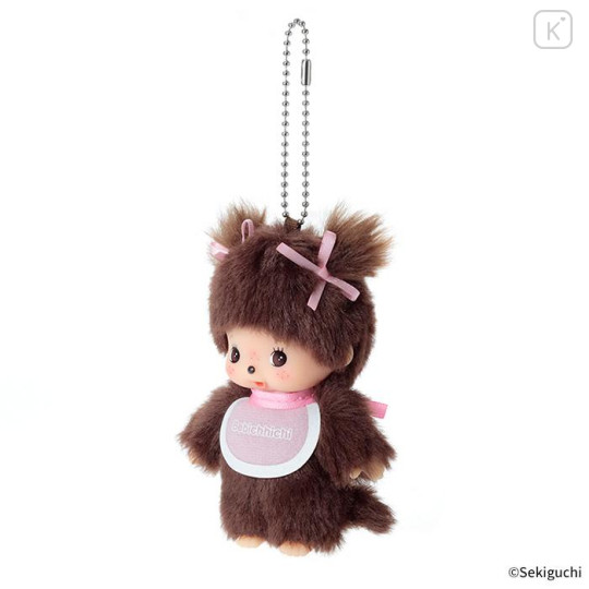 Japan Monchhichi Plush Keychain - Babychichi Monchhichi-chan - 2