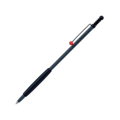 Japan Tombow Zoom 707 Ballpoint Pen - 0.7mm Gray Black