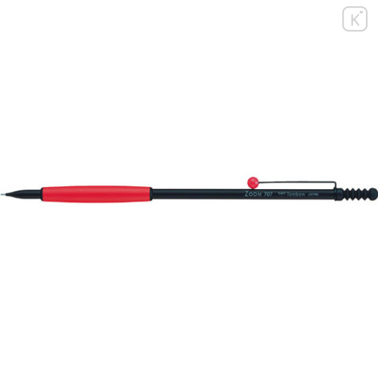 Japan Tombow Zoom 707 Mechanical Pencil - 0.5mm Black Red - 1