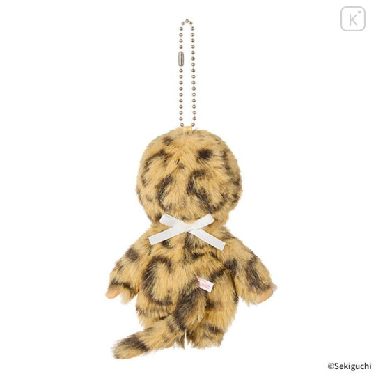 Japan Monchhichi Plush Keychain - Monchhichi-kun : Colors Leopard - 3