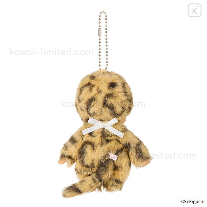Japan Monchhichi Plush Keychain - Monchhichi-kun : Colors Leopard