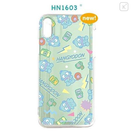 Japan Sanrio Clear Smartphone Case - Hangyodon : Camera - 1