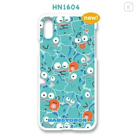 Japan Sanrio Clear Smartphone Case - Hangyodon : Full - 1