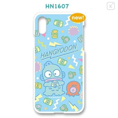 Japan Sanrio White Smartphone Case - Hangyodon : Camera - 1