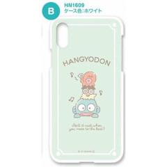 Japan Sanrio White Smartphone Case - Hangyodon : Sayuri & Itaro