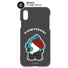 Japan Sanrio Black Smartphone Case - Hangyodon : Rose