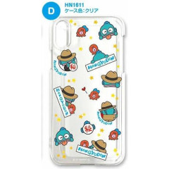 Japan Sanrio Clear Smartphone Case - Hangyodon : Detective