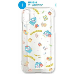 Japan Sanrio Clear Smartphone Case - Hangyodon : Painting