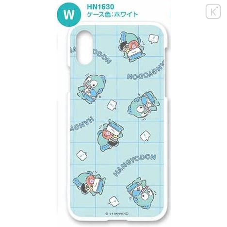 Japan Sanrio White Smartphone Case - Hangyodon : Backpack Trip - 1