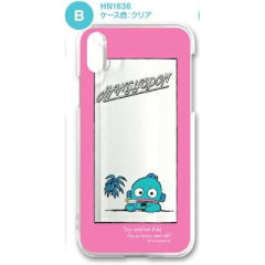 Japan Sanrio Clear Smartphone Case - Hangyodon : Cocktail