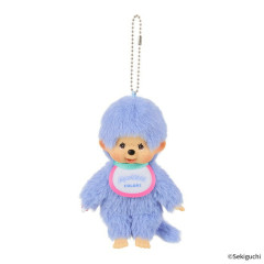 Japan Monchhichi Plush Keychain - Monchhichi-kun : Colors Blue