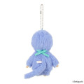 Japan Monchhichi Plush Keychain - Monchhichi-kun : Colors Blue - 3