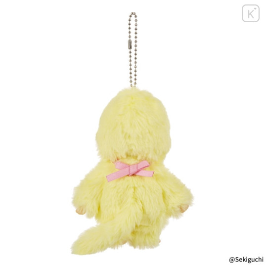Japan Monchhichi Plush Keychain - Monchhichi-kun : Colors Yellow - 3