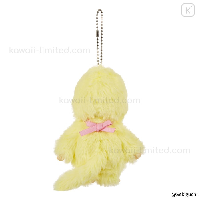 Japan Monchhichi Plush Keychain - Monchhichi-kun : Colors Yellow