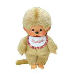 Japan Monchhichi Premium Standard Plush Toy (S) - Monchhichi-kun : Beige Boy