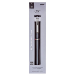 Japan Uni Jetstream Prime Twist 3 Color Multi Ballpoint Pen - 0.5mm Midnight Blue