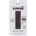 Japan Uni Smudge Proof Leads Metal Case - 0.5mm HB Black - 1