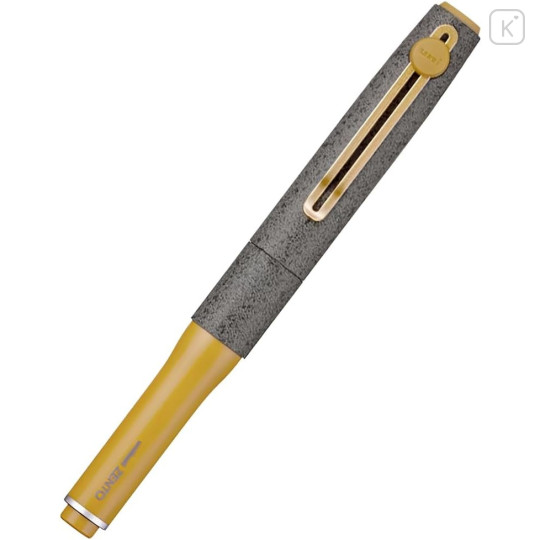 Japan Uni Zento Signature Gel Pen - 0.5mm Stone Brass - 1