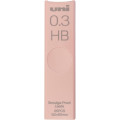 Japan Uni Smudge Proof Leads - 0.3mm HB Cheek Palette Case - 1