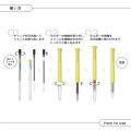 Japan Uni Style Fit Meister 4 Color Barrel Holder - Frog Green - 5