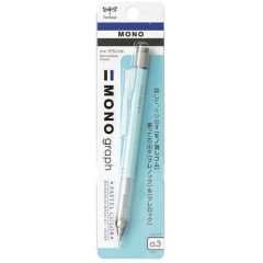 Japan Tombow Mono Graph Mechanical Pencil - 0.3mm Ice Blue