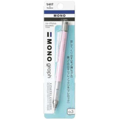 Japan Tombow Mono Graph Mechanical Pencil - 0.3mm Sakura Pink